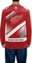 DETROIT RED WINGS – Dynamic Stripes Neck Hockey Jersey 