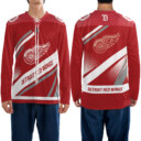DETROIT RED WINGS – Dynamic Stripes Neck Hockey Jersey 