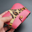 Bikini Mini Handcrafted Leather Pouch With Bow