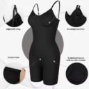 New Bodysuit Shapewear Women Tank Top Tummy Control Full Body Shaper Anti Chafing Shorts Slimming Waist Trainer Butt Lifter