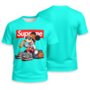 SUPREME x Mickey Unisex T-shirt - Regular Fit
