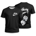 STUSSY, NIKE Unisex T-shirt - Regular Fit
