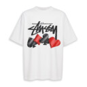 STUSSY - Boxy Drop-Shoulder Tee - Streetwear Fashion