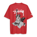 Stussy - Boxy Drop-Shoulder Tee - Streetwear Fashion