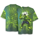 NIKE, Marvel Hulk - Boxy Drop-Shoulder Tee - Streetwear Fashion
