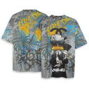 Chanel, Donald Duck - Boxy Drop-Shoulder Tee - Streetwear Style