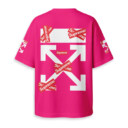 OFF WHITE x Supreme x Kaws - Boxy Drop-Shoulder Tee - Streetwear Fashion