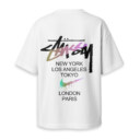 STUSSY - Boxy Drop-Shoulder Tee - Streetwear Fashion