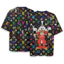 Donald Duck x L.Vuitton - Boxy Drop-Shoulder Tee - Streetwear Fashion