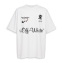OFF WHITE, NIKE - Boxy Drop-Shoulder Tee - Streetwear Fashion