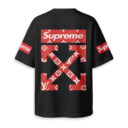 OFF WHITE x Supreme x Kaws - Boxy Drop-Shoulder Tee - Streetwear Fashion