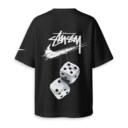 STUSSY, NIKE - Boxy Drop-Shoulder Tee - Streetwear Fashion