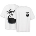 STUSSY, NIKE - Boxy Drop-Shoulder Tee - Streetwear Fashion