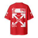 OFF WHITE x Supreme x Kaws - Boxy Drop-Shoulder Tee - Streetwear Fashion