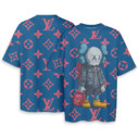 LOUIS VUITTON, Kaws - Boxy Drop-Shoulder Tee - Streetwear Style