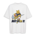 NIKE, Pooh Bear - Boxy Drop-Shoulder Tee - Streetwear Style