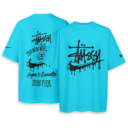 Stussy x NIKE - Boxy Drop-Shoulder Tee - Streetwear Fashion