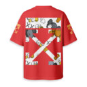 OFF WHITE x Supreme x Kaws - Boxy Drop-Shoulder Tee - Streetwear Fashion