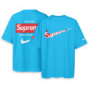 Supreme x NIKE - Boxy Drop-Shoulder Tee - Streetwear Fashion