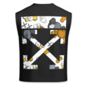 Off White x Supreme x Kaws - Men's Premium Tank - Regular Fit