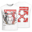 Off White x Supreme x Kaws - Men's Premium Tank - Regular Fit