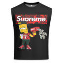 Bart Simpson x Supreme x Bape - Men's Premium Tank - Regular Fit