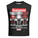 Off White x Supreme x Kaws - Men's Premium Tank - Regular Fit