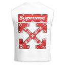 Off White x Supreme x Kaws - Men's Premium Tank - Regular Fit