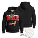 NIKE, Grinch Christmas - Knitted Unisex Hoodie