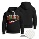 NIKE, Grinch Christmas - Knitted Unisex Hoodie