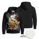 NIKE, Baby Yoda Christmas - Knitted Unisex Hoodie