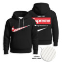 SUPREME, NIKE - Knitted Unisex Hoodie