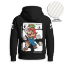 Mario, OFF WHITE - Knitted Unisex Hoodie
