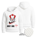 NIKE, It Pennywise, Halloween - Knitted Unisex Hoodie