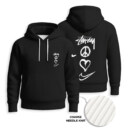 STUSSY, NIKE - Knitted Unisex Hoodie