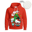 NIKE, Hello Kitty Christmas - Knitted Unisex Hoodie