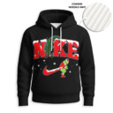 NIKE, Grinch Christmas - Knitted Unisex Hoodie