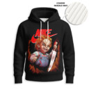 NIKE, Chucky Halloween - Knitted Unisex Hoodie