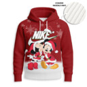 NIKE, Mickey mouse Christmas - Knitted Unisex Hoodie