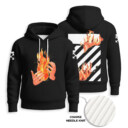 OFF WHITE - Knitted Unisex Hoodie