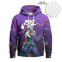 NIKE, Joker and Harley Quinn - Knitted Unisex Hoodie