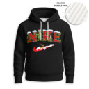 NIKE, Grinch Christmas - Knitted Unisex Hoodie