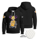 Goku, Kobe Bryant - Knitted Unisex Hoodie