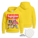 SUPREME, Spongebob - Knitted Unisex Hoodie