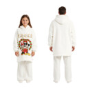 Fashion Mickey and Minnie Mouse Christmas - Oodie Blanket Hoodie