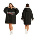 BALENCIAGA, SUPREME - Oodie Blanket Hoodie