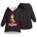 SUPREME, Bart Simpson - Oodie Blanket Hoodie