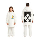 Bart Simpson, OFF WHITE - Oodie Blanket Hoodie