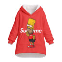 SUPREME, Bart Simpson - Oodie Blanket Hoodie