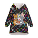LOUIS VUITTON, Tom and Jerry - Oodie Blanket Hoodie